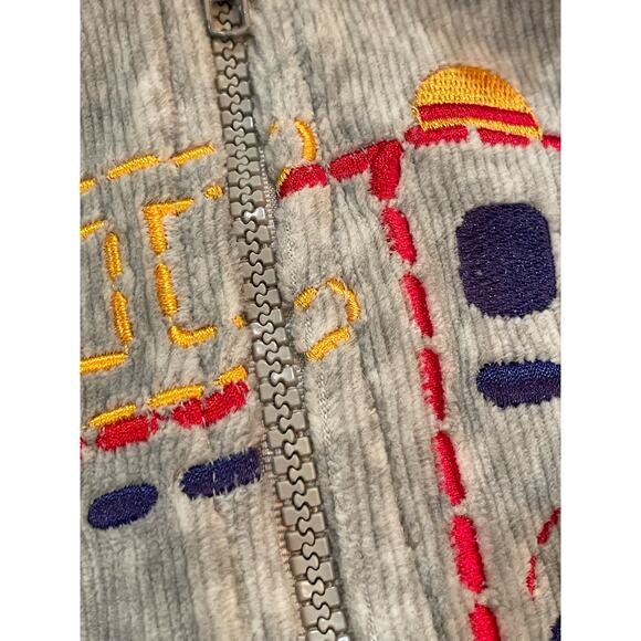 Little Me     Boy's Firetruck fireman zip hoodie 3months - Picture 4 of 5